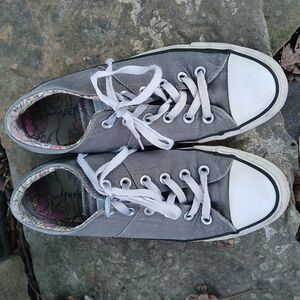 Converse All Stars Grey, Womens Size 9
